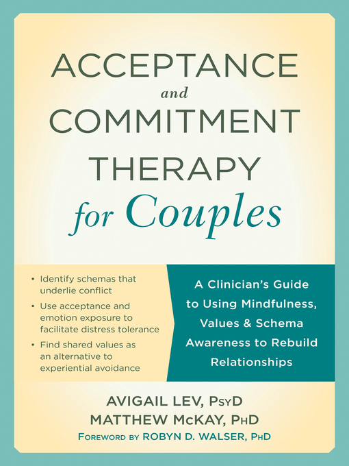 Title details for Acceptance and Commitment Therapy for Couples by Avigail Lev - Available